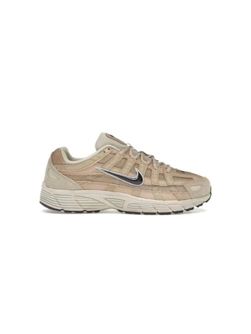 Size 7.5 Nike P-6000 SE Hemp Sanddrift Metallic Silver Black